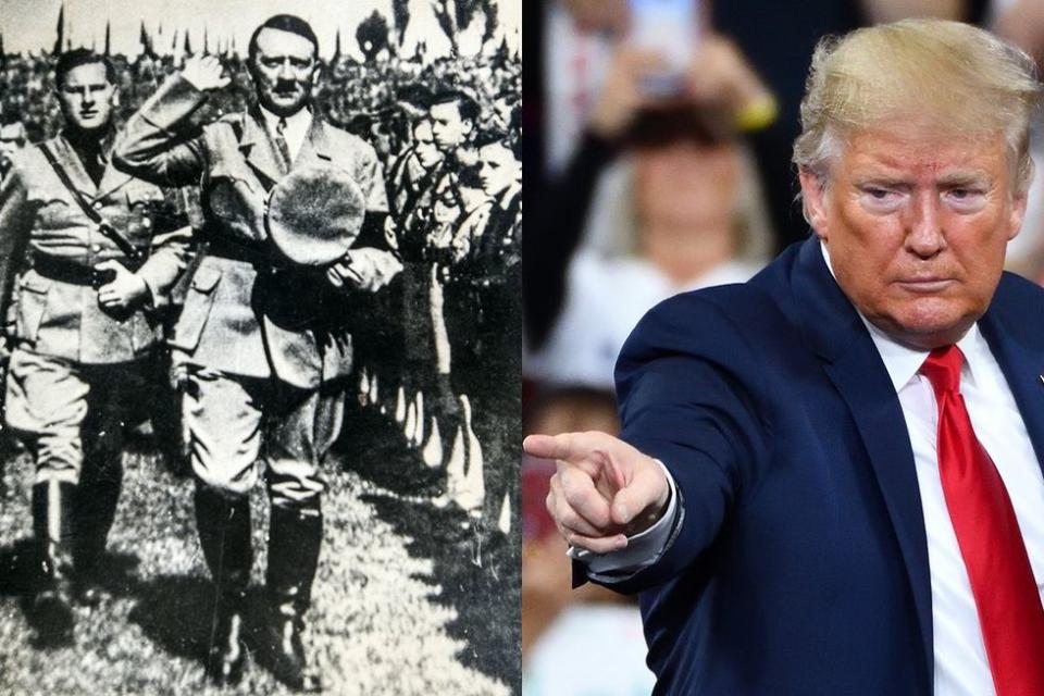 Adolph Hitler Donald J Trump