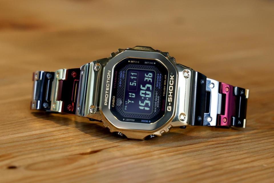 G-SHOCK GMW-B5000TR，建議售價NT$50,000。