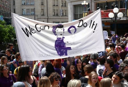 Women's strike in Lausanne