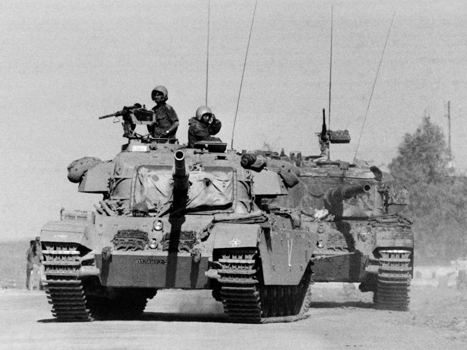 Israeli Centurion tank 1973 Yom Kippur War