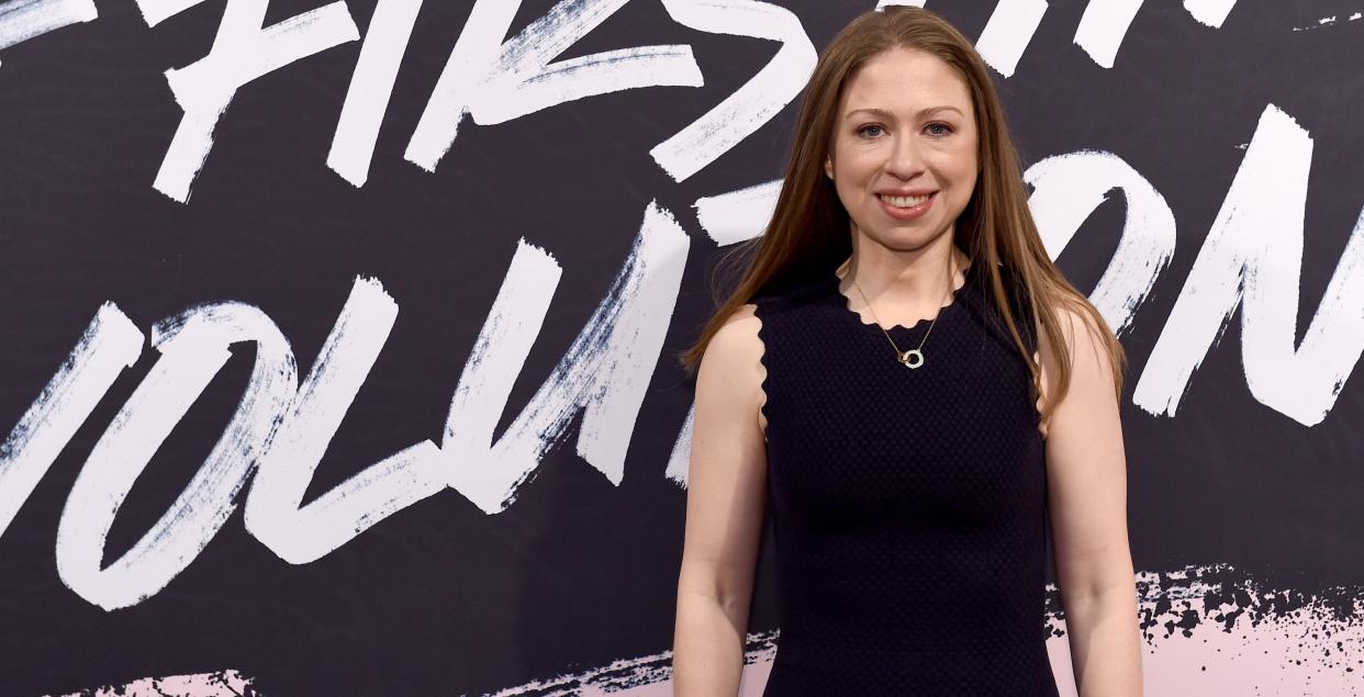 Chelsea Clinton has her say&nbsp;about Donald Trump Jr.'s trip to India. (Photo: Ilya S. Savenok via Getty Images)