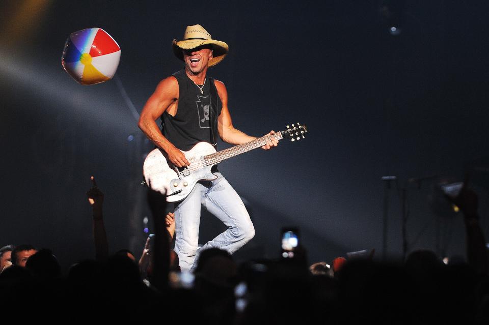 Country music artist Kenny Chesney performs Thursday, June 18, 2015, at the Denny Sanford Premier Center in Sioux Falls as part of The Big Revival Tour.