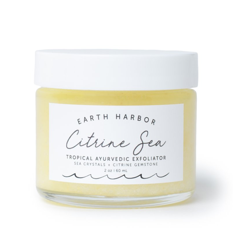 Earth Harbor Citrine Sea Tropical Ayurvedic Exfoliator (Photo via Earth Harbor)