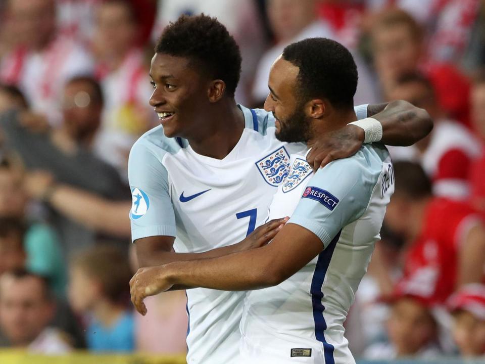 Gray scored England's first against Poland (Getty)