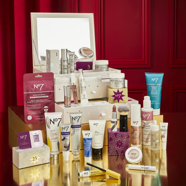 No7 launches four epic beauty advent calendars catered to different skin  needs