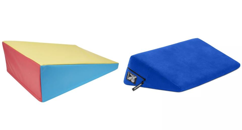 Kmart's Soft Play Triangle; Lovehoney Liberator Microfibre Sex Position Wedge