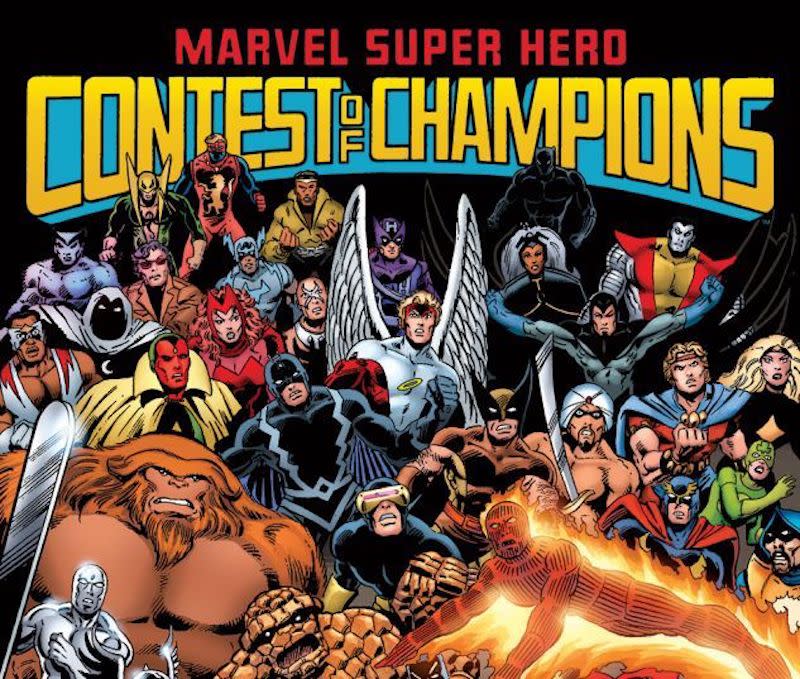 Marvel’s <i>Contest of Champions</i> comic. (Image: Marvel Comics)