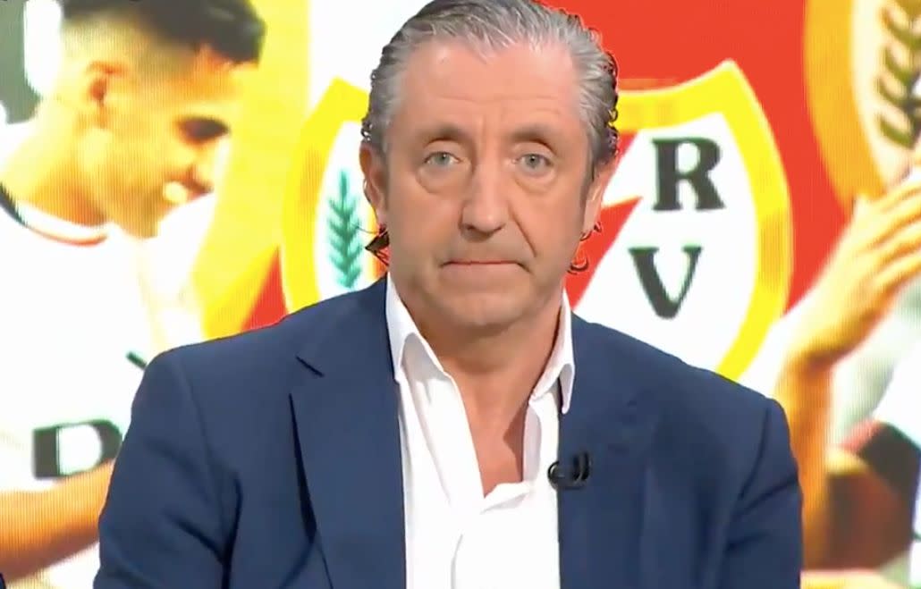 Josep Pedrerol aprovecha la presentación de Radamel Falcao con el Rayo para meterse con su afición. (Fuente: Twitter/@elchiringuitotv)