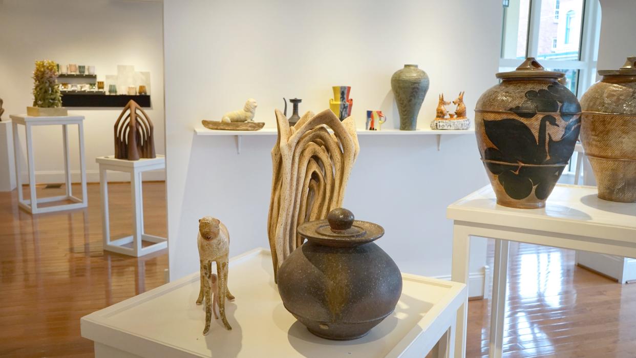 Main Street Arts is hosting the Made From Clay exhibit, which features works from several local artists.