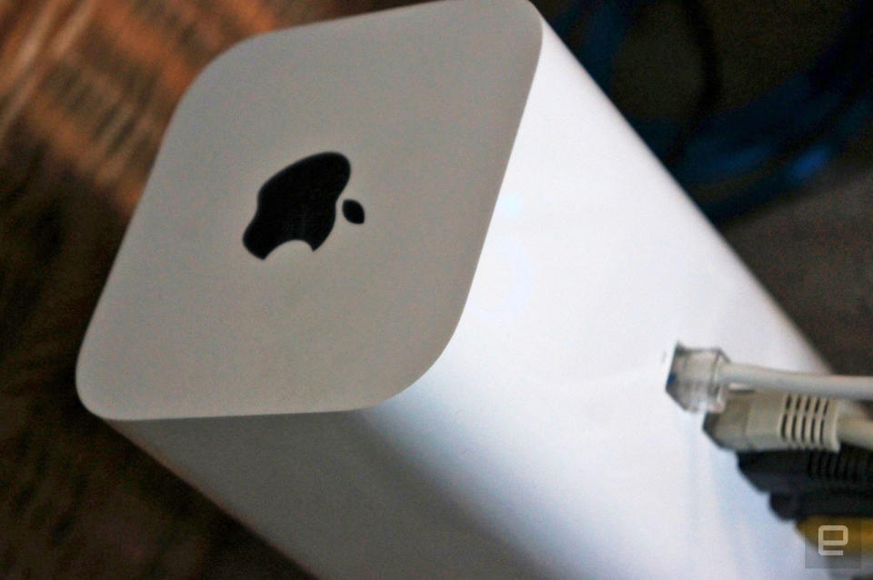 The longstanding rumors of Apple exiting the WiFi router market were true: the