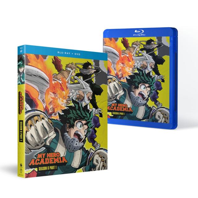 My Hero Academia - Season 6 Part 1 (Blu-ray + DVD)