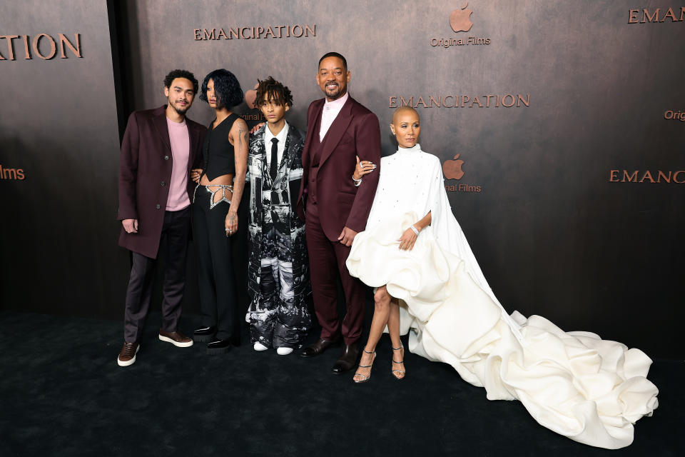 Will Smith and family 