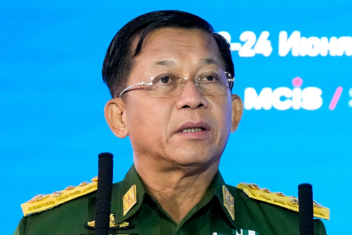 Commander-in-Chief of Myanmar’s armed forces, Senior Gen. Min Aung Hlaing