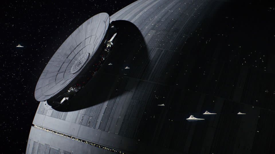 Heroes attempt to find the plans to blow up the Death Star in "Rogue One." - Walt Disney Studios Motion Pictures/Lucasfilm Ltd./Everett Collection