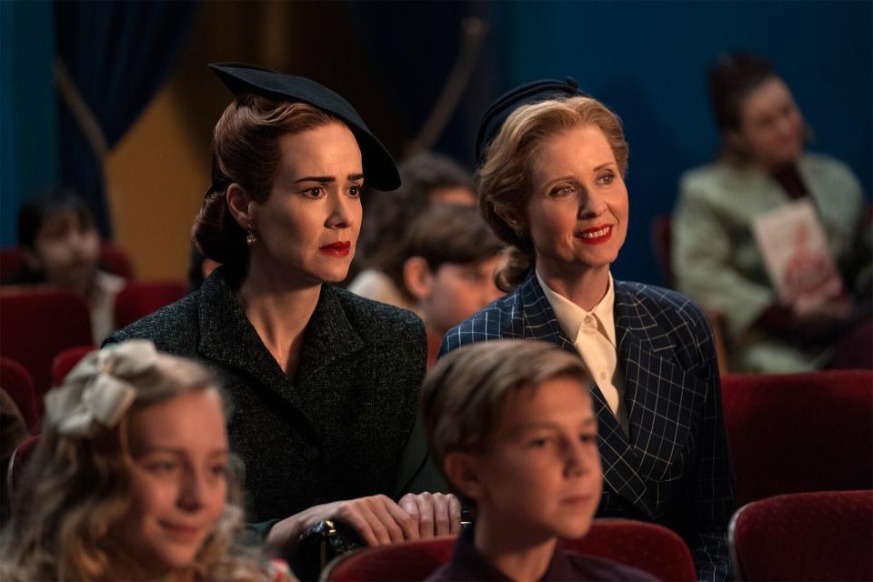 Sarah Paulson and Cynthia Nixon in "Ratched." (Photo: Netflix)