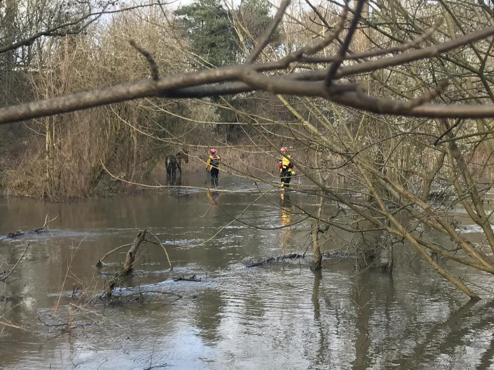 The specialist water rescue team