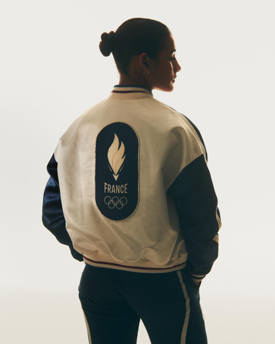 A jacket design by Stéphane Ashpool for Team France.