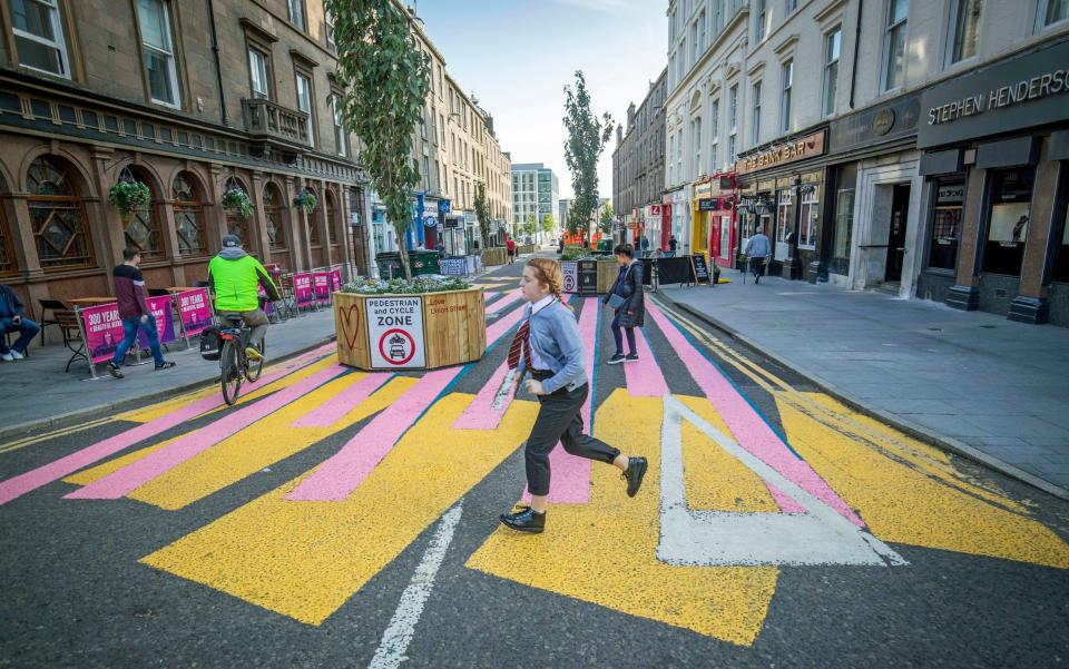 Union Street in Dundee - Jane Barlow/ PA