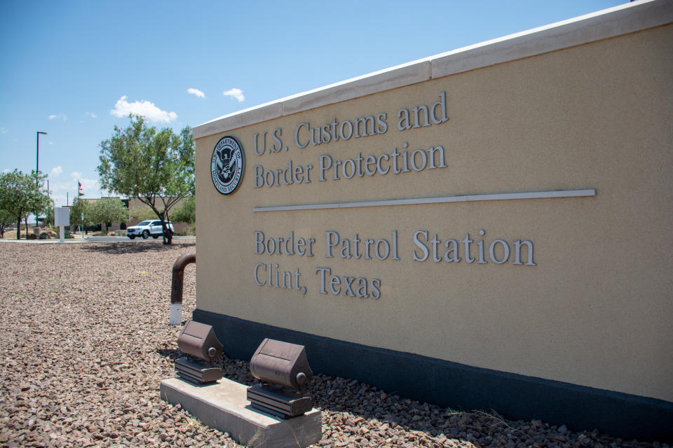 The U.S. Customs and Border Protection's Border Patrol station in Clint, Texas, U.S., June 25, 2019.  REUTERS/Julio-Cesar Chavez - RC15F8EFDA90