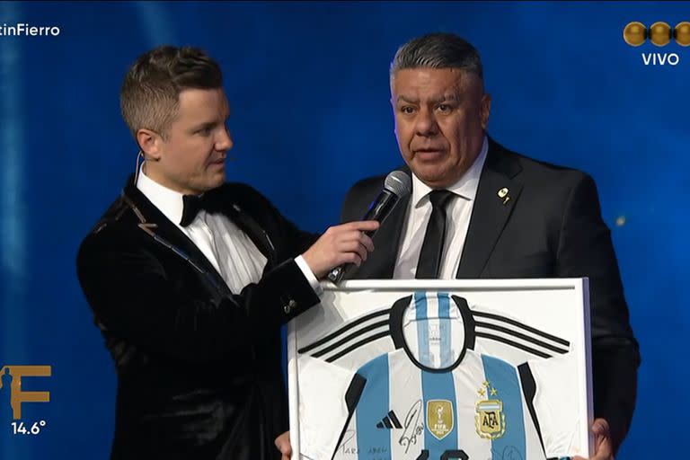 En la ceremonia hubo un homenaje al seleccionado argentino