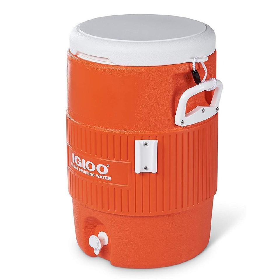 10) 5-Gallon Heavy-Duty Beverage Cooler
