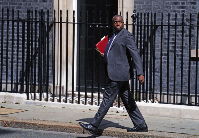 Foreign Secretary David Lammy