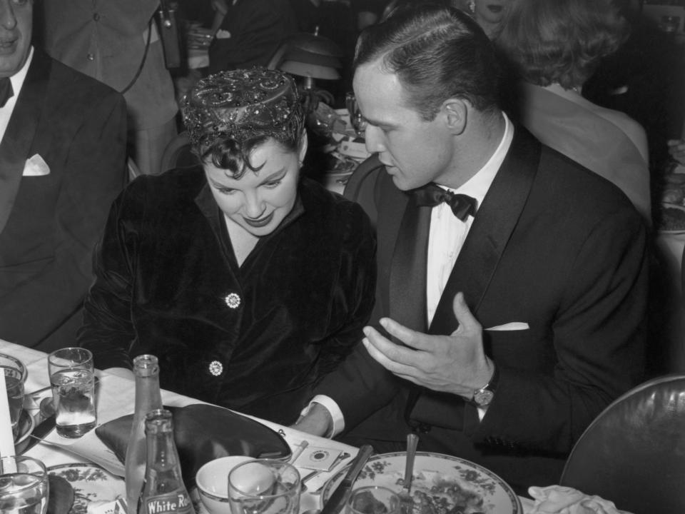 marlon brando judy garland golden globes