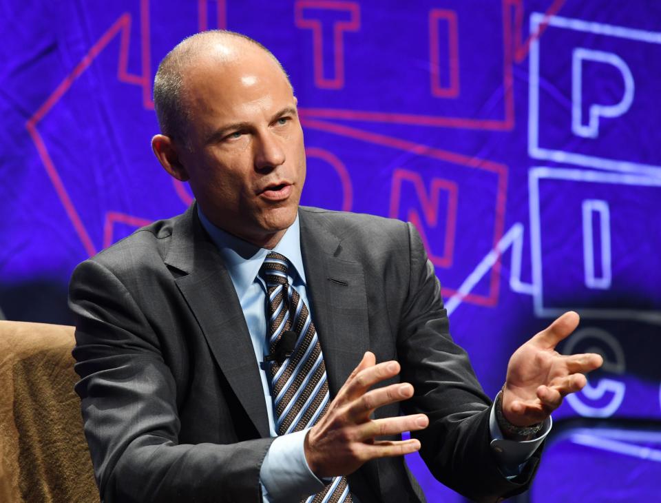 A California judge has ordered Michael Avenatti to fork over $4.85 million to his former colleague Jason Frank. (Photo: MARK RALSTON/Getty Images)