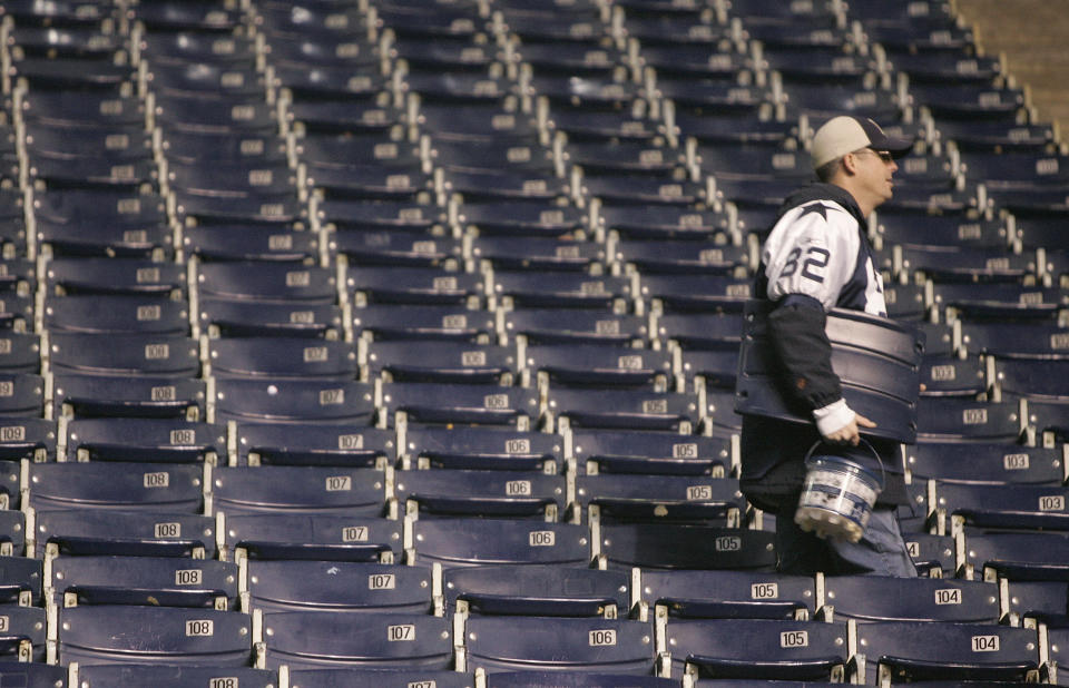 The NFL is reportedly considering reducing the number of preseason games this year. (REUTERS/Jessica Rinaldi)