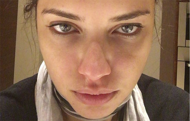 Lima posted this no make-up selfie on her Instagram.