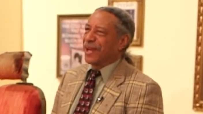 Willie Lee Morrow, the San Diego barber who pioneered many of the hair care products that became an iconic part of Black life, died last month at 82. (Photo: Screenshot/YouTube.com)