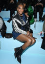 <p>Also at the Louis Vuitton Paris Fashion Week show: Venus Williams stuns in the front row.</p>