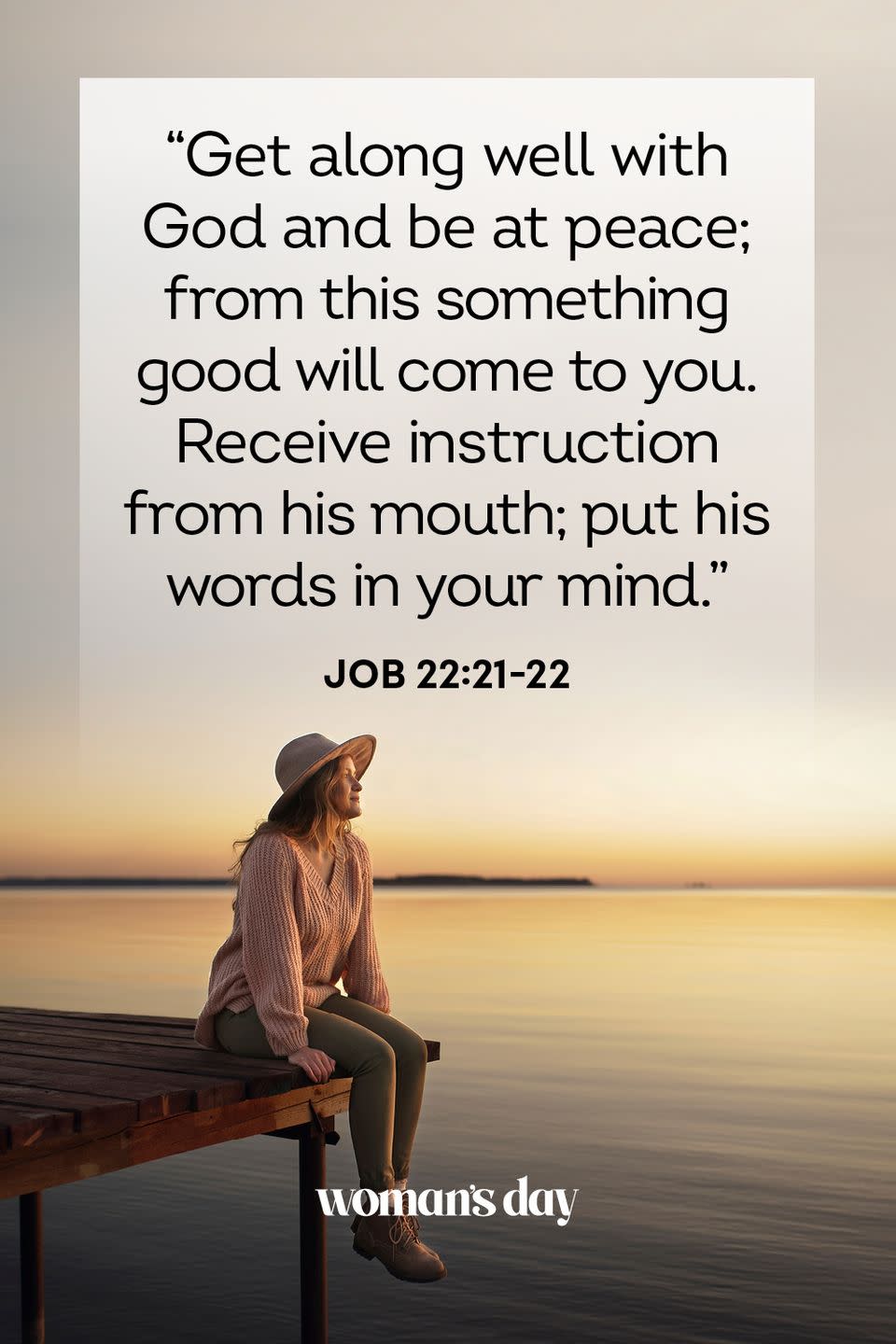 16)  Job 22:21-22