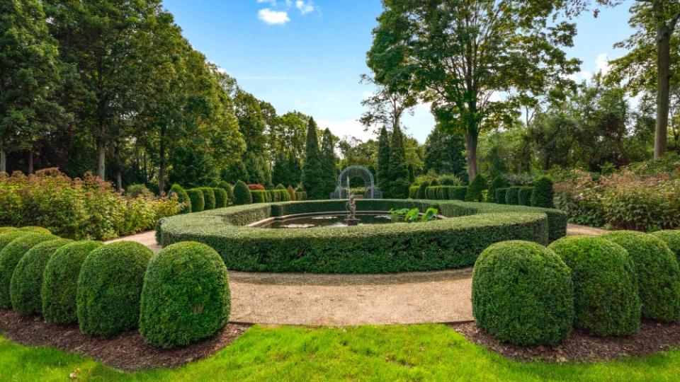 Part of the French formal gardens - Credit: LuxQue Media/Mike Aghachi