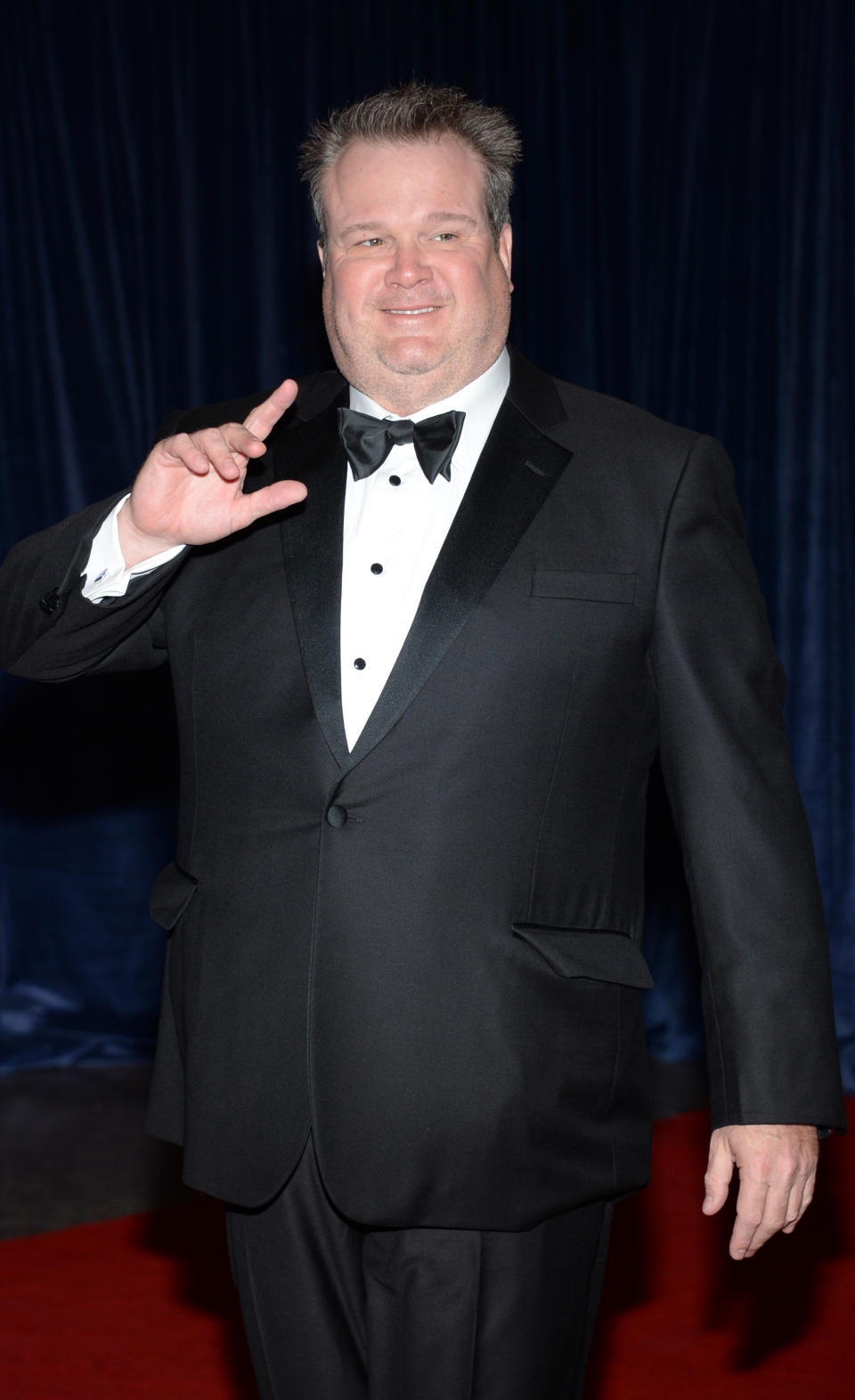 Eric Stonestreet arrives at the White House Correspondents' Association Dinner at the Washington Hilton Hotel, Saturday, May 3, 2014, in Washington. (Evan Agostini/Invision/AP)