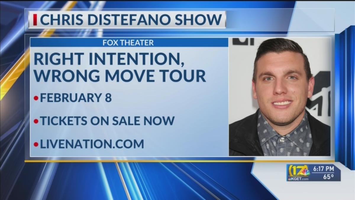 Chris Distefano’s ‘Right Intention, Wrong Time’ tour coming to Fox Theater