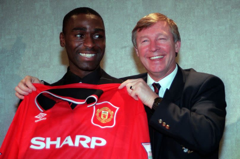 Andy Cole went on to become a Man Utd legend