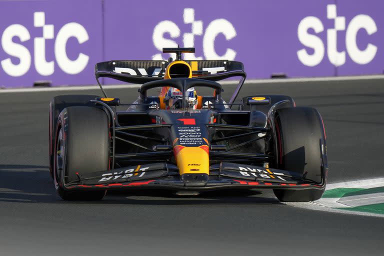Max Verstappen, el más veloz en la primera tanda de entrenamientos en el circuito de Yeda, Arabia Saudita, sede de la segunda carrera de la temporada 2023