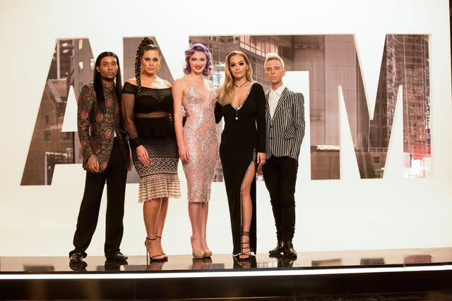 Law Roach, Ashley Graham, India Gants, Rita Ora, and Drew Elliott on 'America's Next Top Model' cycle 23