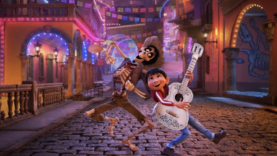 Hector and Miguel in <i>Coco</i>. (Image: Disney-Pixar)