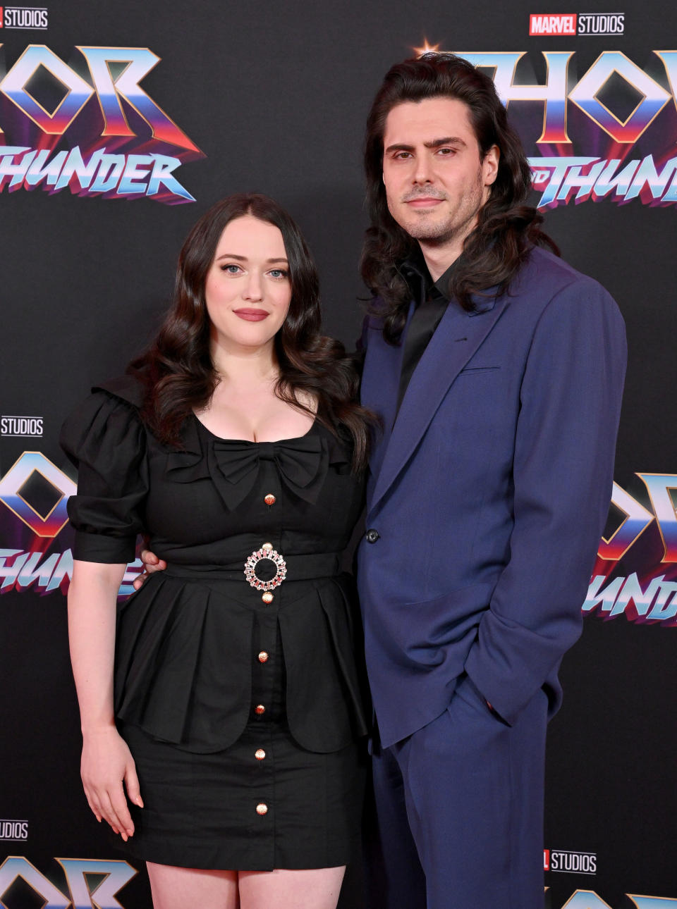 the couple on the red carpet