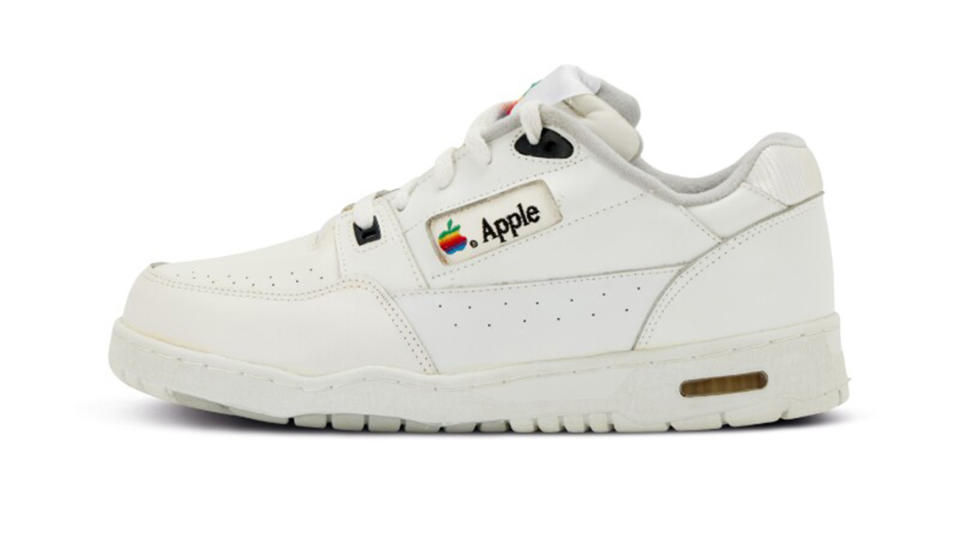 Apple, sneakers, white sneakers, auction.