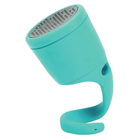 <p>Whether your dad is a karaoke legend for real or at least in his own mind, this waterproof portable speaker, which attaches to the showerhead, will let him croon along to his favorite Barry Manilow. <b><a href="http://www.target.com/p/boom-the-swimmer-bluetooth-waterproof-wireless-speaker/-/A-17019483?ci_src=17588969&ci_sku=17019483&ref=tgt_adv_XS000000&AFID=google_pla_df&CPNG=PLA_Electronics%2BShopping&adgroup=SC_Electronics&LID=700000001170770pgs&network=g&device=c&location=9004089&gclid=Cj0KEQiAsZayBRCrioKRkYetvc0BEiQAI70-A0OuOkfspS4Yq5m7_F-hmifFWrhTuLvJMyTnnGIEZFQaAgbc8P8HAQ&gclsrc=aw.ds" rel="nofollow noopener" target="_blank" data-ylk="slk:Boom Movement Swimmer Portable Speaker;elm:context_link;itc:0;sec:content-canvas" class="link ">Boom Movement Swimmer Portable Speaker</a> ($60)</b></p>