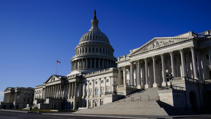 The U.S. Capitol on Monday, Dec. 19, 2022, n Washington.
