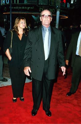 James Garner at the Mann's Village Theatre premiere of Warner Brothers' Space Cowboys