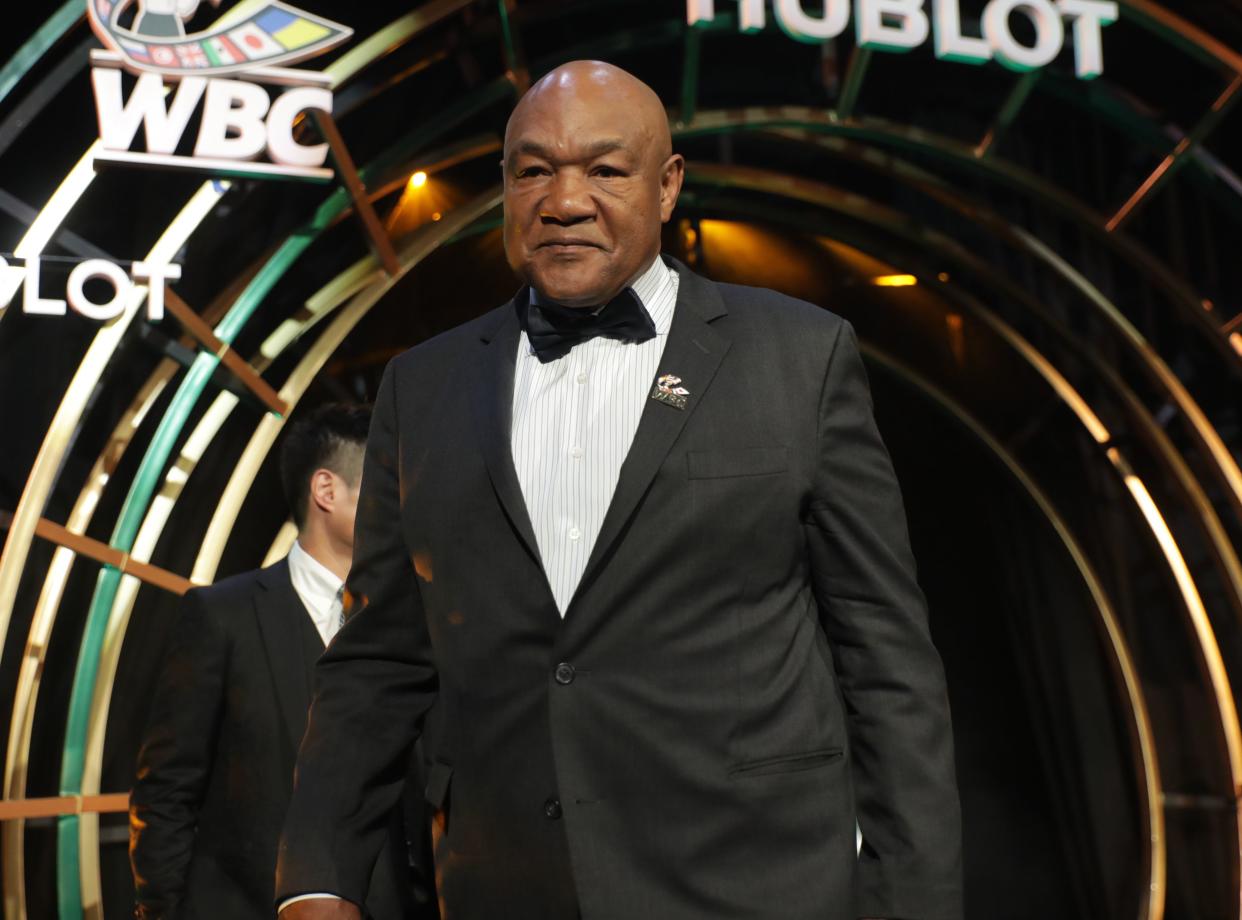 George Foreman attends the "Night of Champions" Gala in 2019.
