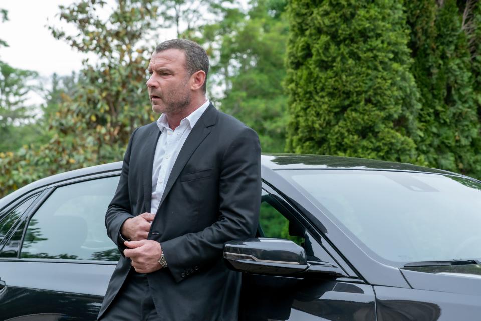 "Ray Donovan: The Movie" star/co-writer Liev Schreiber says Ray's fate after being shot in the torso is open to interpretation.