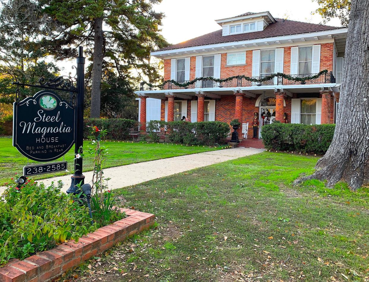 Now a bed and breakfast, the Steel Magnolia House was where much of the film action took place.