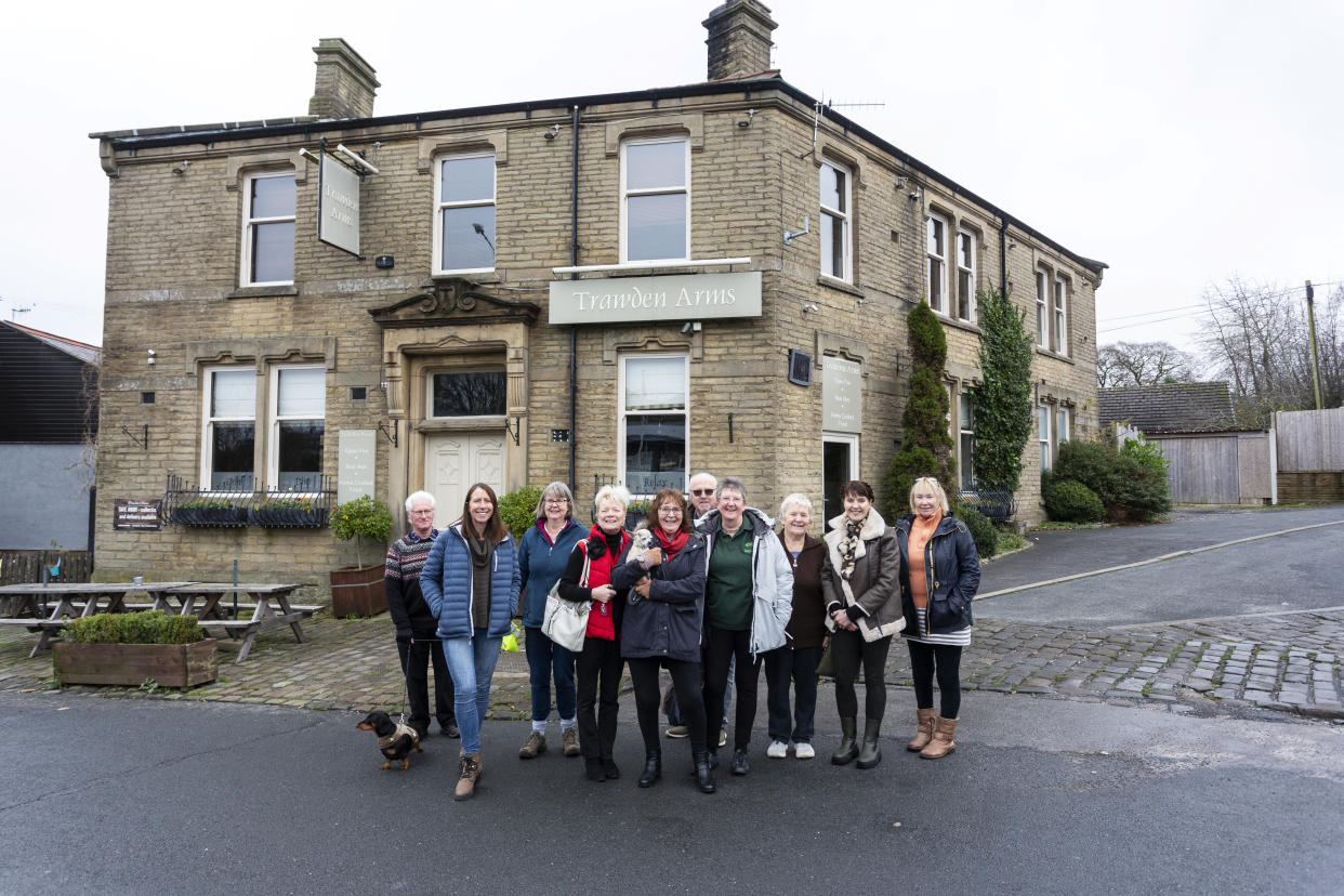 Dubbed the heart of the village, the Trawden Arms in Lancashire served locals for 126 years before it was put up for sale by its owners in March last year.