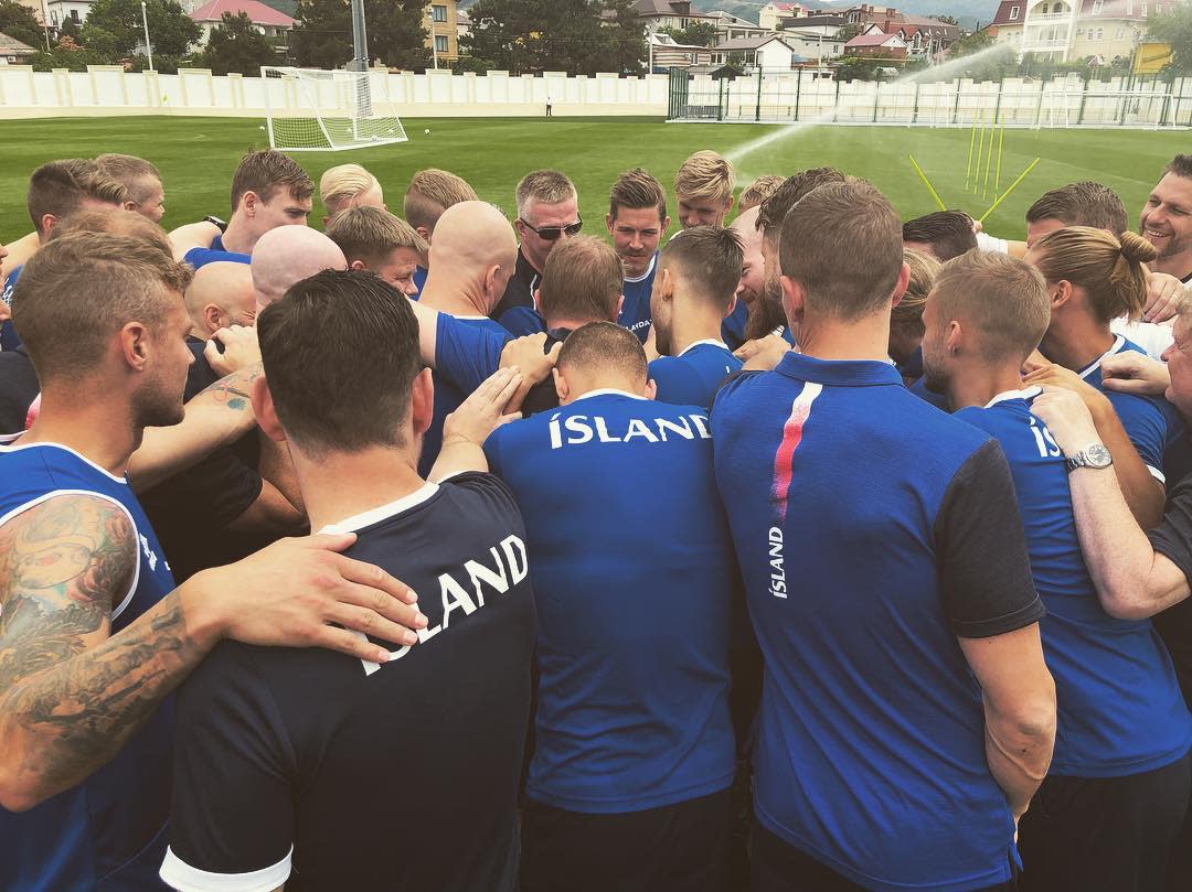 Los fans de Islandia son los grandes hinchas de este Mundial.<a href="https://www.instagram.com/footballiceland/?hl=en" rel="nofollow noopener" target="_blank" data-ylk="slk:Foto: Federación Islandesa de Fútbol/Instagram;elm:context_link;itc:0;sec:content-canvas" class="link "> Foto: Federación Islandesa de Fútbol/Instagram</a>